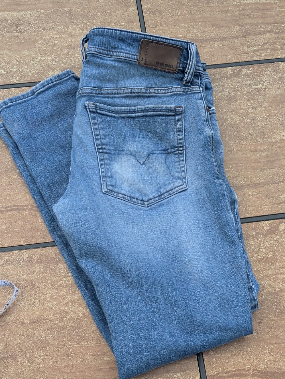 Diesel Troxer Light Slim Skinny Fit Jeans